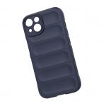 Carcasa Magic Shield compatibila cu iPhone 14 Navy Blue 3 - lerato.ro
