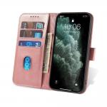Carcasa flip cover Magnet Case cu Wallet si Stand compatibila cu Xiaomi Poco X4 NFC, Roz 7 - lerato.ro