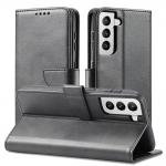 Husa Magnet Wallet Stand compatibila cu Samsung Galaxy S22 Ultra Black 7 - lerato.ro