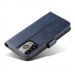 Husa Magnet Wallet Stand compatibila cu Samsung Galaxy S24 FE Blue 6 - lerato.ro