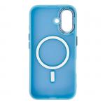 Carcasa Magnetic MagSafe compatibila cu iPhone 16 Plus Blue 6 - lerato.ro