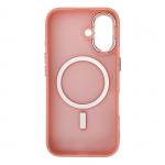 Carcasa Magnetic MagSafe compatibila cu iPhone 16 Plus Pink 4 - lerato.ro