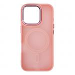 Carcasa Magnetic MagSafe compatibila cu iPhone 16 Pro Max Pink 2 - lerato.ro