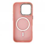 Carcasa Magnetic MagSafe compatibila cu iPhone 16 Pro Max Pink 4 - lerato.ro