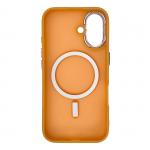Carcasa Magnetic MagSafe compatibila cu iPhone 16 Orange 6 - lerato.ro