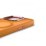 Carcasa Magnetic MagSafe compatibila cu iPhone 16 Orange 7 - lerato.ro
