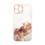 Carcasa Marble Case compatibila cu Samsung Galaxy A52 4G/5G si Galaxy A52s 5G Brown 2 - lerato.ro