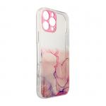 Carcasa Marble Case compatibila cu iPhone 13 Pro Max Pink 5 - lerato.ro