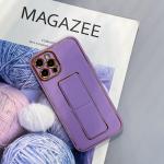 Carcasa Kickstand Case compatibila cu Samsung Galaxy A12 Purple 3 - lerato.ro