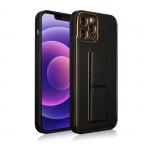 Carcasa Kickstand Case compatibila cu iPhone 12 Black 2 - lerato.ro