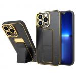 Carcasa Kickstand Case compatibila cu iPhone 12 Black 3 - lerato.ro