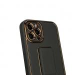 Carcasa Kickstand Case compatibila cu iPhone 12 Black 5 - lerato.ro
