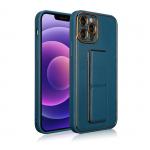Carcasa Kickstand Case compatibila cu iPhone 13 Pro Max Blue 2 - lerato.ro