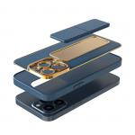 Carcasa Kickstand Case compatibila cu iPhone 13 Pro Max Blue 8 - lerato.ro