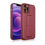 Carcasa Kickstand Case compatibila cu iPhone 13 Pro Max Red 2 - lerato.ro
