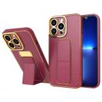 Carcasa Kickstand Case compatibila cu iPhone 13 Pro Max Red 4 - lerato.ro