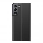 Carcasa flip cover New Sleep Case compatibila cu Samsung Galaxy S22 Plus, Negru 4 - lerato.ro
