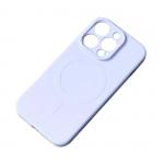 Carcasa Silicone Case MagSafe compatibila cu iPhone 15 Plus Blue 2 - lerato.ro