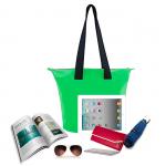 Geanta Waterproof pentru plaja, PVC, 11L, Verde 7 - lerato.ro
