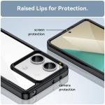 Carcasa Outer Space cu cadru din gel compatibila cu Xiaomi Redmi Note 13 Pro, Negru 7 - lerato.ro