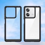 Carcasa Outer Space cu cadru din gel compatibila cu Xiaomi Redmi Note 13 Pro, Negru 9 - lerato.ro