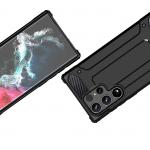 Carcasa Hybrid Armor compatibila cu Xiaomi Redmi 14C, Black 4 - lerato.ro