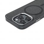 Carcasa Glitter cu MagSafe compatibila cu Samsung Galaxy S25 Edge, Negru 3 - lerato.ro