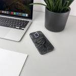 Carcasa Glitter cu MagSafe compatibila cu Samsung Galaxy S25 Edge, Negru 6 - lerato.ro