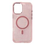 Carcasa Glitter cu MagSafe compatibila cu Samsung Galaxy S25 Edge, Roz 2 - lerato.ro