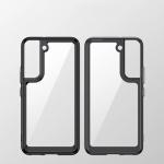 Carcasa Outer Space Gel Frame compatibila cu Samsung Galaxy S22 Plus, Black 4 - lerato.ro
