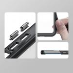 Carcasa Outer Space Gel Frame compatibila cu Samsung Galaxy S22 Plus, Black 5 - lerato.ro