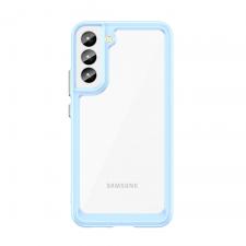 Carcasa Outer Space Gel Frame compatibila cu Samsung Galaxy S22 Plus, Blue