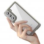 Carcasa Outer Space Gel Frame compatibila cu Samsung Galaxy S22 Plus, Clear 8 - lerato.ro