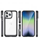Carcasa Outer Space Gel Frame compatibila cu iPhone 14 Pro, Black 3 - lerato.ro