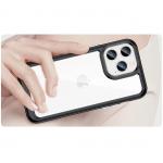 Carcasa Outer Space Gel Frame compatibila cu iPhone 14 Pro, Black 5 - lerato.ro