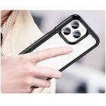Carcasa Outer Space Gel Frame compatibila cu iPhone 14 Pro, Black 6 - lerato.ro