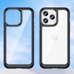 Carcasa Outer Space Gel Frame compatibila cu iPhone 14 Pro, Black 9 - lerato.ro
