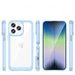 Carcasa Outer Space Gel Frame compatibila cu iPhone 14 Pro Max, Blue 3 - lerato.ro