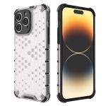 Carcasa Armored Honeycomb compatibila cu iPhone 14 Pro, Negru 17 - lerato.ro