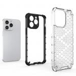 Carcasa Armored Honeycomb compatibila cu iPhone 14 Pro, Negru 4 - lerato.ro