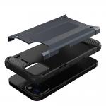 Carcasa Armored Honeycomb compatibila cu iPhone 14, Negru 8 - lerato.ro