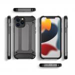 Carcasa Armored Honeycomb compatibila cu iPhone 14 Pro, Black 4 - lerato.ro