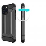 Carcasa Armored Honeycomb compatibila cu iPhone 14 Pro, Black 5 - lerato.ro