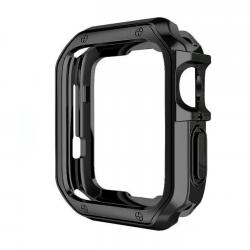 Carcasa Soft Strong compatibila cu Apple Watch 4/5/6/SE, 40mm, Negru