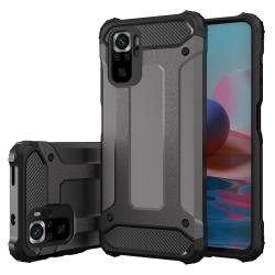 Carcasa Hybrid Armor Case Tough Rugged Cover compatibila cu Xiaomi Poco M4 Pro 5G, Negru