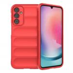 Carcasa Magic Shield compatibila cu Samsung Galaxy A24 4G, Rosu 2 - lerato.ro