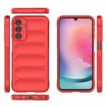 Carcasa Magic Shield compatibila cu Samsung Galaxy A24 4G, Rosu 3 - lerato.ro