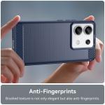 Carcasa Carbon Case compatibila cu Xiaomi Redmi Note 13 5G, Albastru 6 - lerato.ro