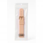 Curea din silicon compatibila cu Huawei Watch GT 2 / 3 42mm, Bej 3 - lerato.ro