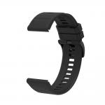 Curea din silicon compatibila cu Garmin Fenix 3 / 5X / 6X / 7X Pro, Negru 2 - lerato.ro